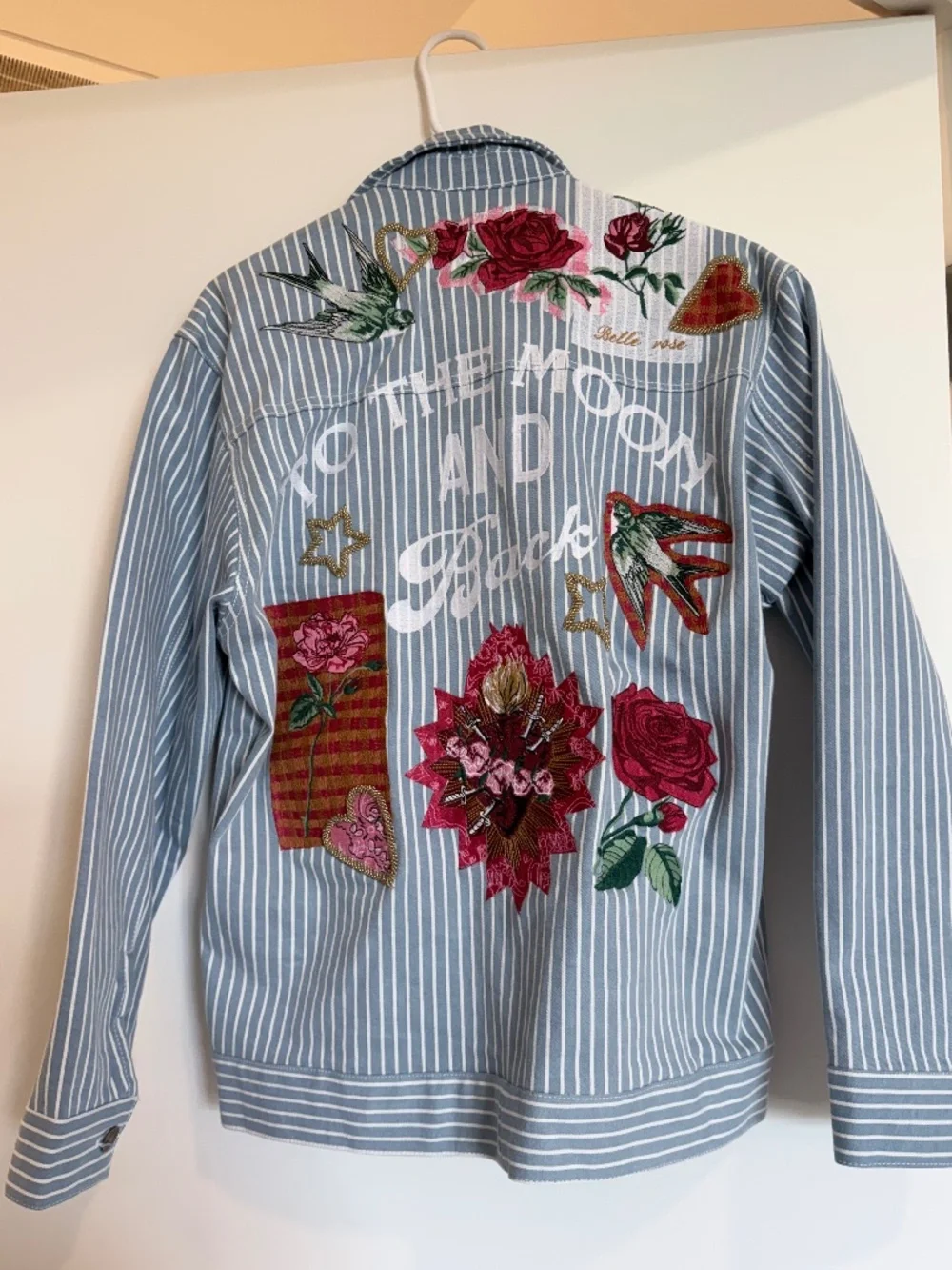 Denim And Bone Romeo x Free People Patched Jacket - Picture 1 of 2